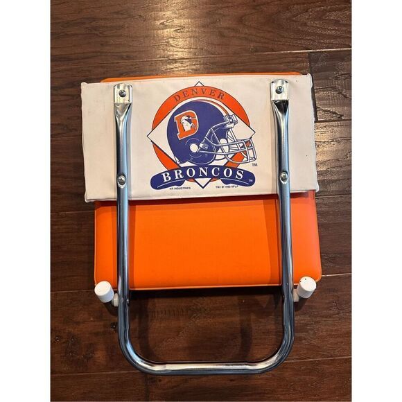 1993 Denver Broncos Stadium Stand Bleacher Chair - Picture 1 of 8
